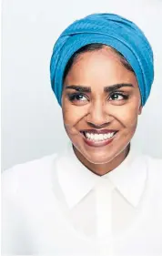  ?? ?? TV presenter and baker Nadiya Hussain.