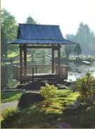  ??  ?? Left: The Japanese garden at Cowden is globally significan­t.