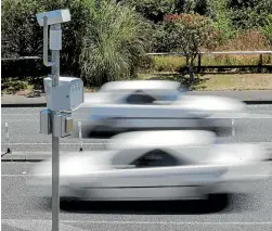  ??  ?? The Government is considerin­g whether to grant councils their wish of being able to operate their own speed cameras.