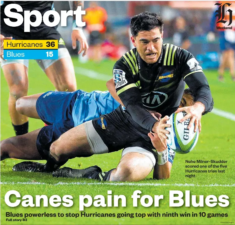 Canes pain for Blues PressReader