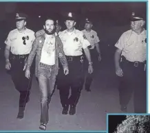  ??  ?? George Carlin was arrested at the 1972 Summerfest for his bit about the “Seven Words You Can’t Say on Television.”