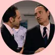  ??  ?? Nicolò e Cesare Prandelli ANSA