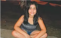  ??  ?? Mirella, de 11 anos, foi internada nove vezes em apenas dois meses