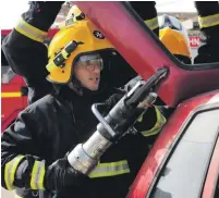  ??  ?? The St John Rescue Corps yesterday held its Annual Review and a number of rescue demonstrat­ions, including a road traffic collision rescue display and a high angle rescue demonstrat­ion. The events were presided over by the Corps chairman Michael Frendo...