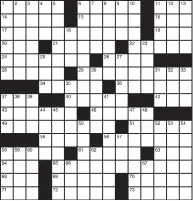  ??  ?? Puzzle by Paul Coulter 8/3/18
