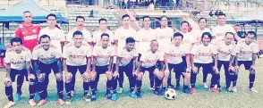  ??  ?? JUARA, pasukan SS90s FC.