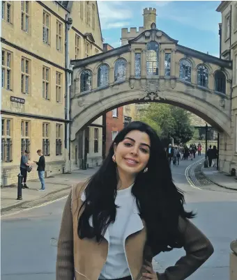  ?? Rana Al Mutawa ?? Rana Al Mutawa will pursue Emirati studies in her PhD at Oxford University