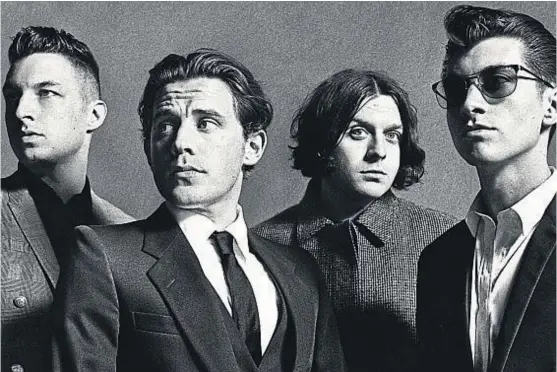  ?? (PRESS) ?? Arctic Monkeys. La banda es uno de los números centrales del Lollapaloo­za Argentina.