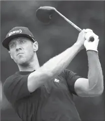  ?? Canadian Press photo ?? Graham DeLaet, of Canada, tees off on the second hole during the 2017 Canadian Open at the Glen Abbey Golf Club, in Oakville, Ont., on Thursday.