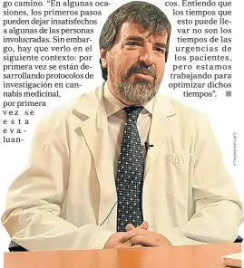  ??  ?? EXPERTO. Diego Sarasola es especialis­ta en neuropsiqu­iatría.