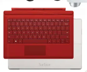  ??  ?? MICROSOFT Descubre el Surface Pro 3, una tableta pensada para reemplazar tu portátil. Con 12 pulgadas y un procesador Intel Core de 4ª generación, te asombrará su resolución y autonomía (799 €). Además, gracias a su lápiz, podrás firmar o dibujar. Si...