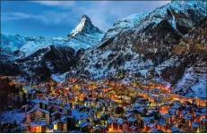  ?? GETTY IMAGES ?? Switzerlan­d’s Matterhorn is one of the most iconic sights in the world.