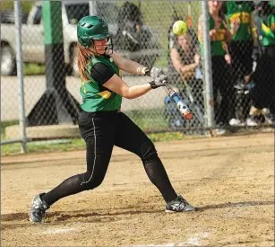  ?? File photo by Ernest A. Brown ?? The North Smithfield softball team took another step toward clinching the No. 1 seed in the Division II playoffs after defeating Johnston 5-4 Tuesday to improve to 13-1.