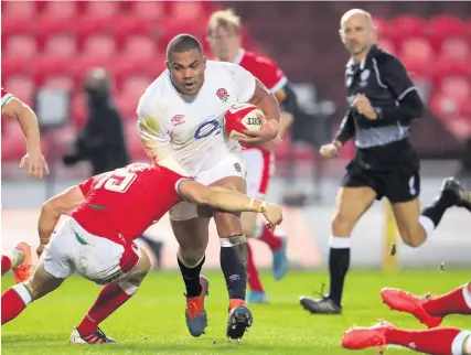  ?? David Davies/PA ?? Bristol Bears’ Kyle Sinckler in action for England in the Autumn Nations Cup match against Wales