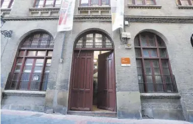  ?? ANDREEA VRONICU ?? El Ayuntamien­to de Zaragoza plantea abrir el futuro museo de Semana Santa en el antiguo colegio el Buen Pastor.