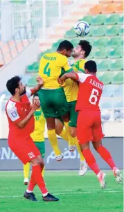  ??  ?? A file photo of a match between Dhofar and Seeb clubs