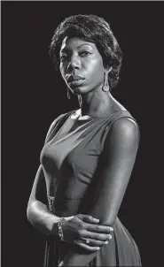  ??  ?? Joy Jones played Nina Simone in The Champion in TheatreSqu­ared’s Fayettevil­le production.