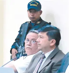  ?? FOTO: MARVIN SALGADO ?? El señor Mario Rojas, de ser encontrado culpable, enfrentará una pena de entre 15 y 20 años de prisión por lavado de activos.