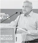  ??  ?? • Obrador evaluó programas federales en Coahuila.