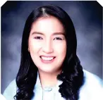  ?? PHOTO FROM UST WEBSITE ?? Dr. Maria Ruth Pineda- Cortel