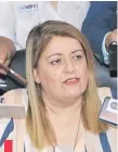  ??  ?? Sandra Quiñónez, fiscala general del Estado desde marzo de 2018. La oposición la acusó de ser un títere de Cartes.