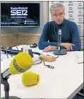  ??  ?? Francino, en Radio Bilbao.