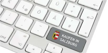  ??  ?? Während der Coronakris­e: WKS-Plattform für Online- und Lieferange­bote von Salzburger Betrieben.