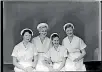  ??  ?? “These four nurses, wearing their onduty white uniforms are Pamela Maclean, Lorraine Taylor, Jeannie Duncan and Margaret Kirk. They were one year into their student nurse training and are still good friends to this day!”