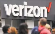  ?? Bebeto Matthews / Associated Press ?? Verizon is pledging to stop selling data to outsiders through middlemen that can pinpoint the location of mobile phones, the Associated Press has learned.