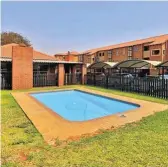  ??  ?? This two-bedroom unit is in an upmarket security village in Onverwacht in Lephalale.