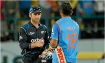  ??  ?? Skipper Kane Williamson marvelled at the finishing of India’s star Virat Kohli after his Black Caps batsman were found wanting in the ODI series defeat.