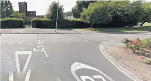  ?? Google Street View ?? ●A Year 7 student was reportedly approached by a stranger near the junction of Orrishmere Road and Cheadle Road