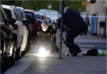  ?? Bild: Robin Aron ?? Enligt polisen är mordet en del i en gängkonfli­kt i Göteborg.