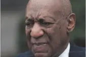  ?? CITIZEN NEWS SERVICE PHOTO BY MATT SLOCUM ?? Bill Cosby arrives for a pretrial hearing Thursday in his sexual assault case at the Montgomery County Courthouse in Norristown, Pa.