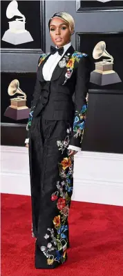  ??  ?? Janelle Monae arrives for the 60th Grammy Awards in January this year. —AFP