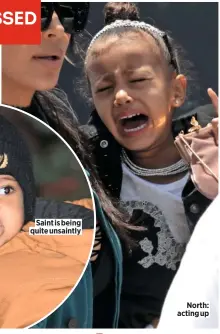  ??  ?? North: acting up