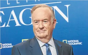  ?? / TERESA KROEGER/GETTY IMAGES ?? Author and television host Bill O'Reilly.