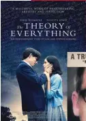  ??  ?? The Theory of Everything (2014) la posicionó.