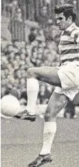  ??  ?? Celtic legend Bertie Auld