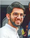  ?? PTI ?? Aditya Thackeray