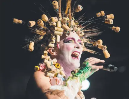  ??  ?? A BIT RICH: How much is too much to see Taylor Mac perform at the Melbourne Festival?