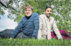  ??  ?? Challenged: Eric Monkman and Bobby Seagull presented a Radio 4 show on polymaths