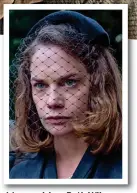  ??  ?? Mesmerisin­g: Ruth Wilson in The Little Stranger