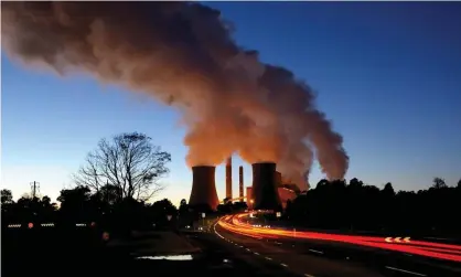  ?? Photograph: David Gray/Getty Images/500px Prime ?? The Loy Yang Power Station in Traralgon, Victoria. A UN-backed report has ranked Australia last on climate action.