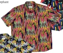  ?? ?? Made of 100% summer weight Italian cotton, the shirts by Plain Prints Project are manufactur­ed using environmen­tally-friendly processes to reduce carbon footprint