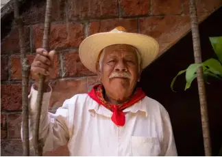  ?? Quetzalli Nicte Ha/Global Witness ?? President of the council of elders of the town of Ayotitlan, Felipe Roblada is involved in activism around the Peña Colorado mine in Jalisco, Mexico.