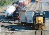  ?? HANS PENNINK/AP ?? Seven of 12 railroad unions have now approved deals with the major freight railroads, offering some hope that the contract dispute can be resolved without a strike.