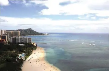  ??  ?? This file photo shows Duke Kahanamoku Beach in Waikiki, Hawaii.