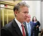  ??  ?? Sen. Rand Paul, R-Ky., says he will filibuster any long-term extension of warrantles­s searches of American citizens.