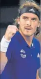  ?? REUTERS ?? Tsitsipas won three titles in 2019, saving his best for ATP World Tour Finals that he won beating Federer and Dominic Thiem.
